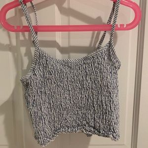 BM smocked crop top